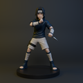 Sasuke-Action Pose Miniature Statue