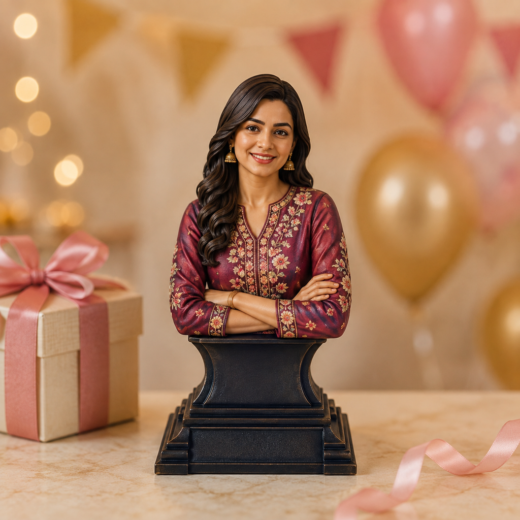 Same Outfit Birthday Gift Bust-Style Miniature