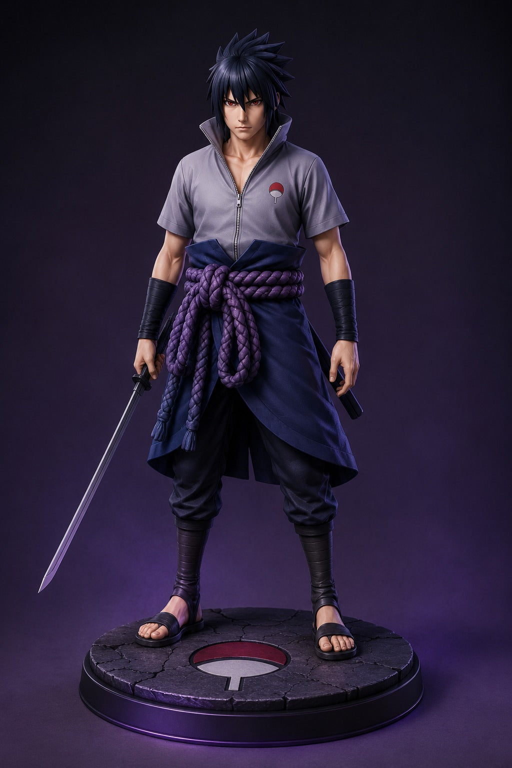 Sasuke Uchia miniature statue