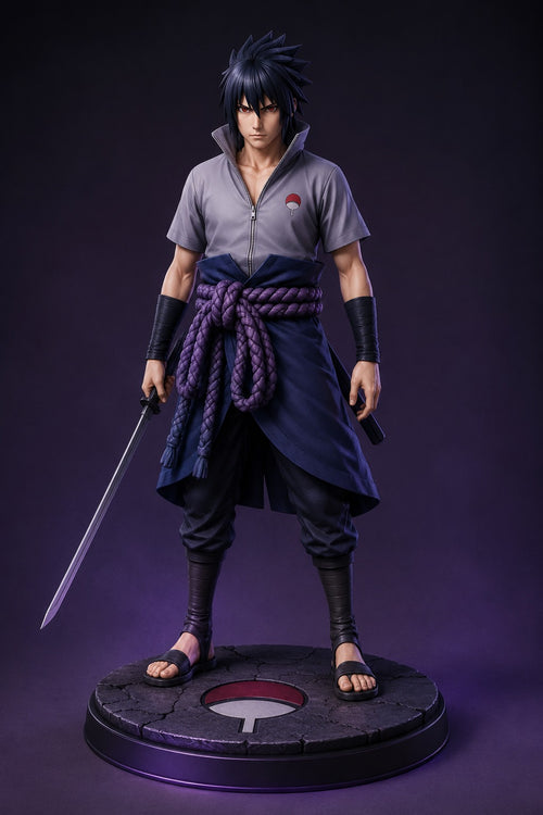 Sasuke Uchia miniature statue