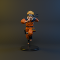 Naruto Uzumaki action pose miniature statue