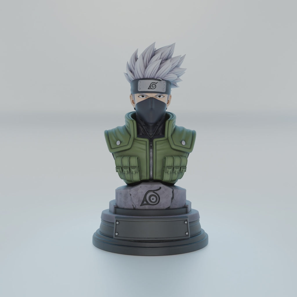 Kakashi Bust-Style Anime Miniature