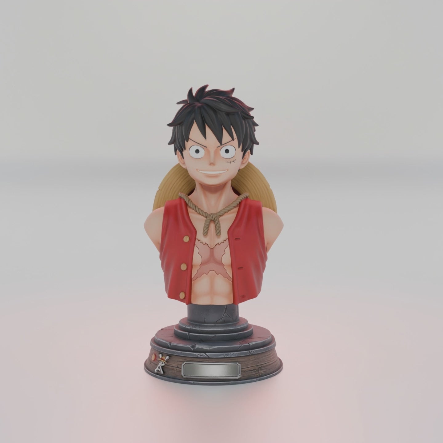 Monkey D Luffy Anime Miniature