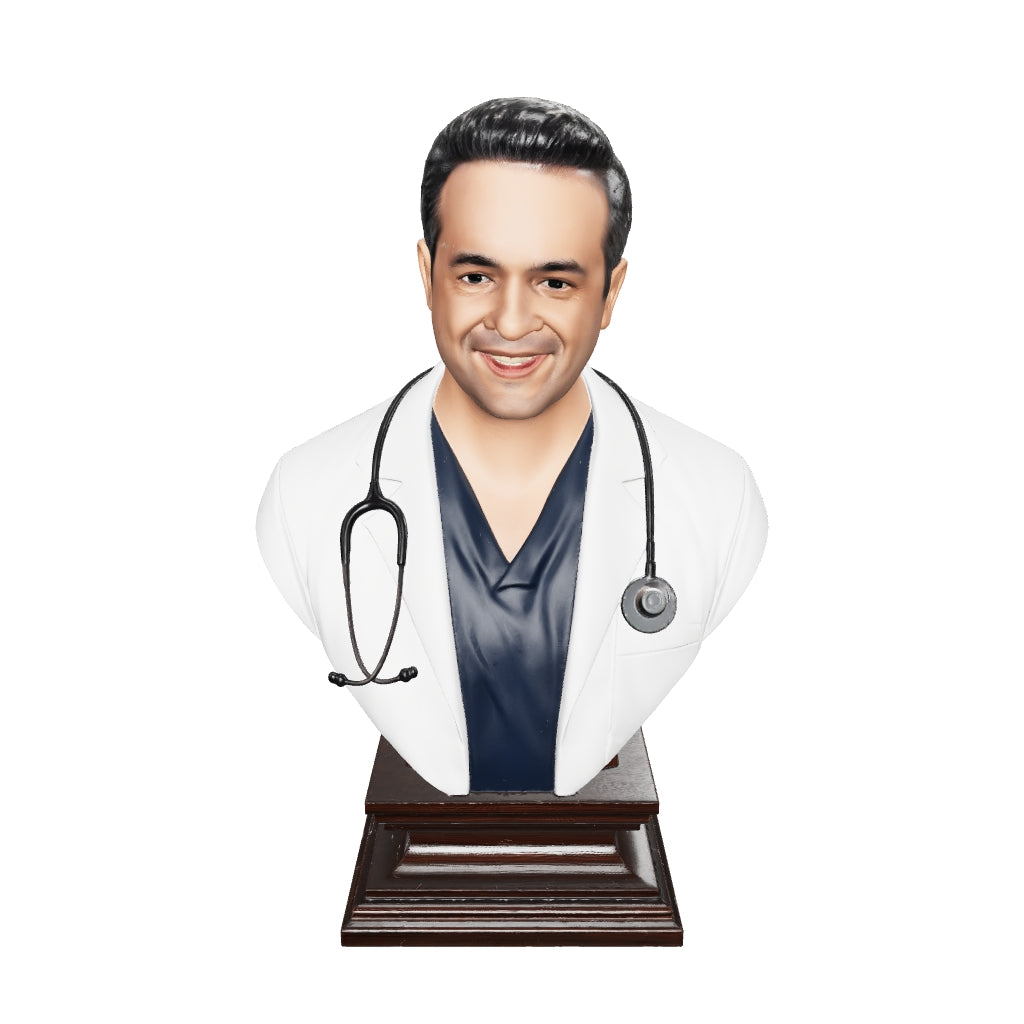 Personalized Doctor Miniature Statue