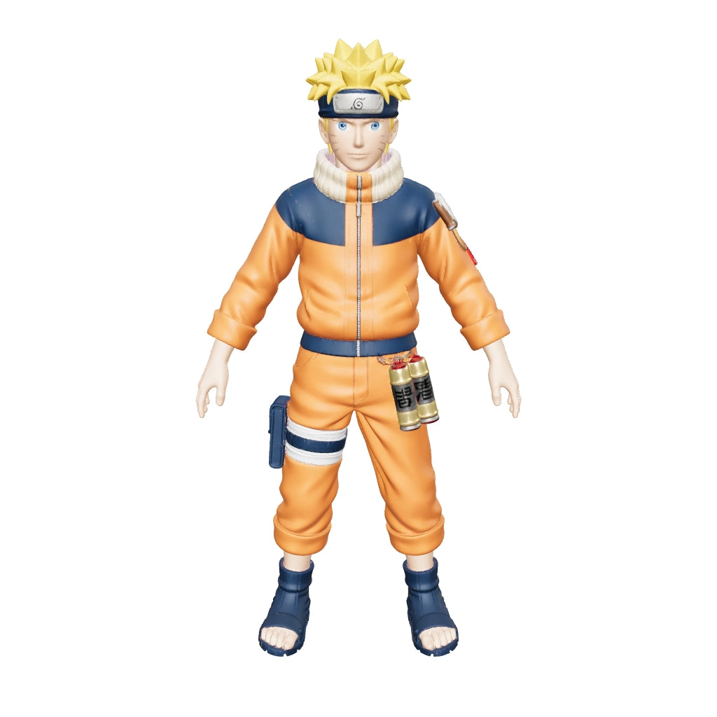 Naruto Uzumaki Miniature – Simple 3D Printed Anime Collectible