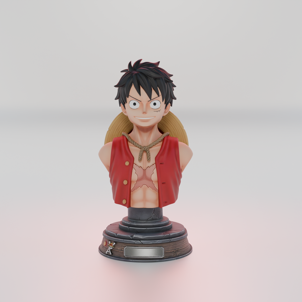 Monkey D Luffy Anime Miniature
